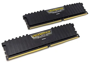 Corsair Vengeance LPX 16GB Kit (2x8GB) 2400MHz PC4-19200 RAM CMK16GX4M2B2400C14 - Picture 1 of 6