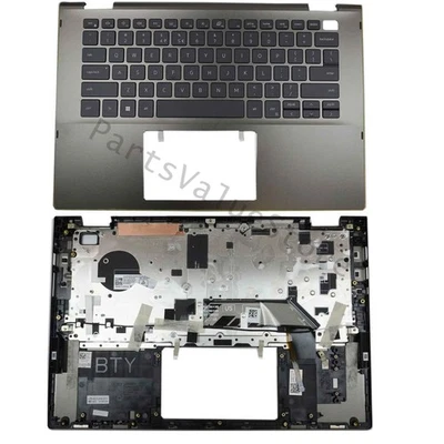 Novo Dell Inspiron 14 7405 2 em 1 marrom 14" estojo apoio para as mãos teclado retroiluminado A+ EUA - Imagem 1 de 4