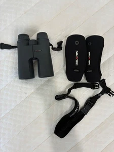 BRUNTON ETERNA 15X51 BINOCULAR Grey /w Cover Strap BaK-4 prism - Picture 1 of 8