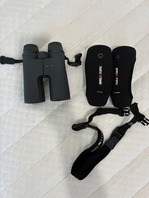 BRUNTON ETERNA 15X51 BINOCULAR Grey /w Cover Strap BaK-4 prism - Image 1 of 4