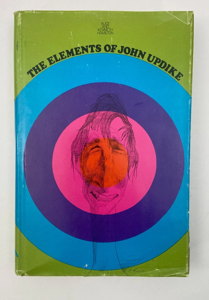 THE ELEMENTS OF JOHN UPDIKE By Alice Hamilton & Kenneth Hamilton Hardcover 1970 - Image 1 of 4