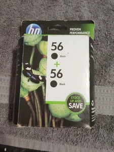 Cartucce inchiostro nero HP 56 nuove sigillate 2 in scatola - C9319FN140 scadenza: settembre 2014 - Foto 1 di 6