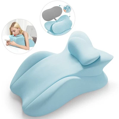 Memory Foam Wedge Pillow for Adults Multi-Position Support Bed Pillow Sitting Up - Image 1 of 4