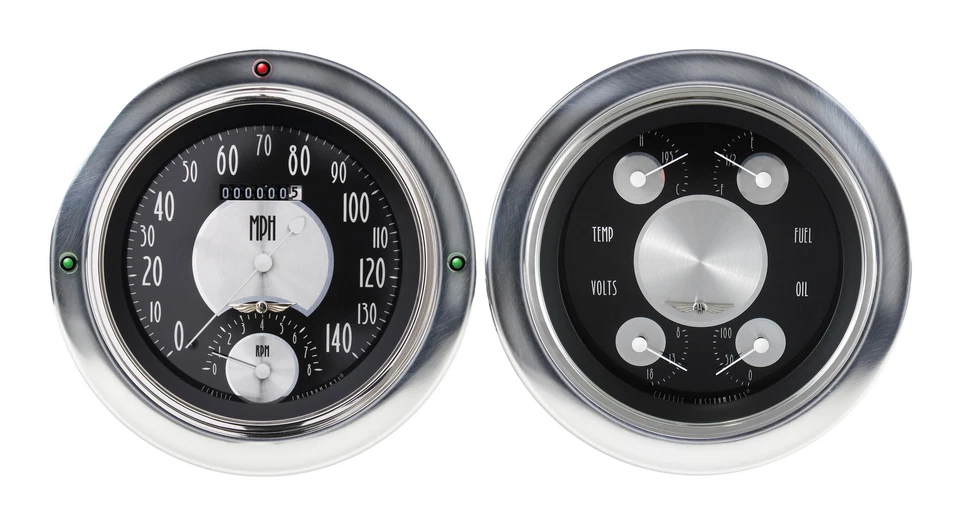 1954 1955 chevy truck classic instruments gauge set ct54at62 american tradition - Image 1 of 1