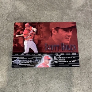 2002 Upper Deck Piece of History Baseball #83 Scott Rolen Free Shipping - Picture 1 of 2