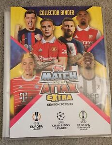 MATCH ATTAX EXTRA 2022/23 BINDER AND 90% FULL PLEASE SEE PICS