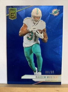 2024 Donruss Elite Raheem Mostert 88/99 Miami Dolphins - Picture 1 of 2