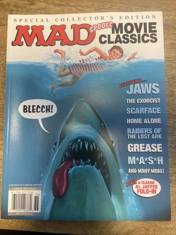 Mad 09/2023 Spec. Collectors Edition Movie Classics Plus Al Jaffee Fold-In - Image 1 of 1