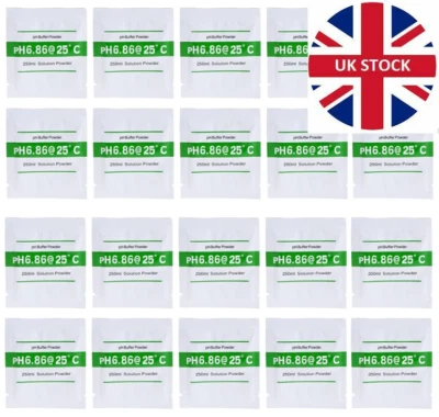 PH BUFFER SOLUTION POWDER - pH 6.86 Bulk Multiple Quantities