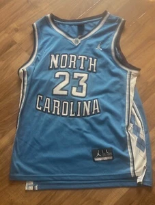 Michael Jordan North Carolina Tar Heels NCAA Mens Basketball Jersey Size Large - Picture 1 of 4