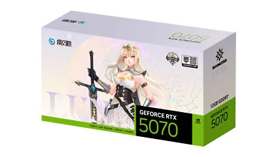 GALAXY GeForce RTX 5070 LUNA OC GDDR7 Graphics card - Image 1 of 4