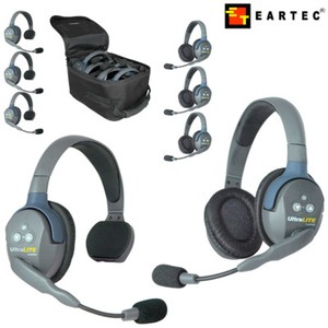 2022 HD ver. Eartec Headsets UltraLITE Wireless UL series Master Remote Sets