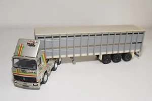 N KIT METALLO BIANCO CAMION RENAULT G340 CON RIMORCHIO GRIGIO OTTIME CONDIZIONI - Foto 1 di 7