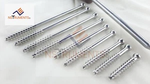 6,5 mm Kanülierte Löschschraube 16 mm und 32 mm Gewinde, Edelstahl 316 180 - Bild 1 von 6