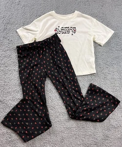 Art Class Girl's Size Medium (8) Short Sleeve Pajama Set - Picture 1 of 6