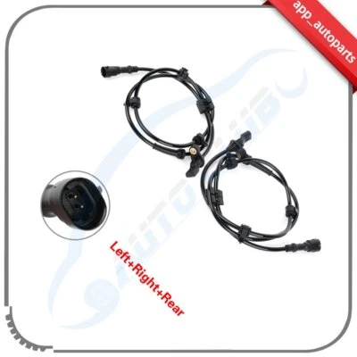 2 Rear ABS Speed Sensor Fits Chrysler PT Cruiser 2004 - 2009 2010 Dodge Journey Foto 1 de 4
