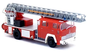 Heico HC 2006 Magirus Deutz Feuerwehr neutral rot DL 30 Drehleiter 1:87 H0 - Bild 1 von 1
