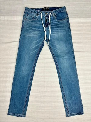 Pantalones de mezclilla ajustados Truth + Theory para hombre con cordón talla 32 x 32 Foto 1 de 4