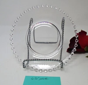 Imperial Candlewick Crystal Bread and Butter Plate 6 1/2" - Picture 1 of 1