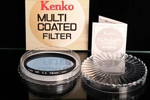 Kenko Filter Multi Coated C4 72mm [MINT] 1day Quick Free Shipping From JP - Picture 1 of 4