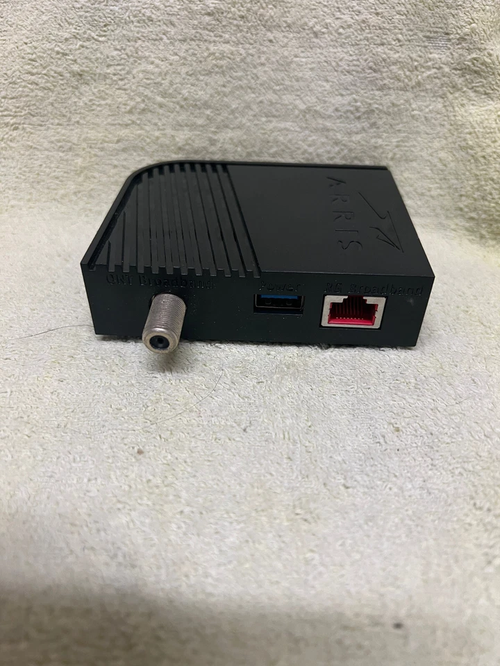 ARRIS MEB1100 MoCa to ETHERNET Bridge Rev. 1.01 Frontier Fios ONLY - Unit only - Image 1 of 3