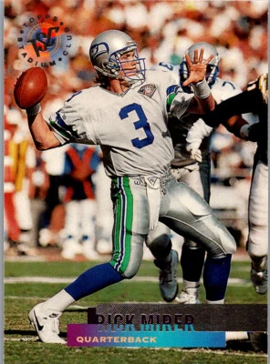 # 271 Rick Mirer Seattle Seahawks 1995 Stadium Club - Image 1 of 2