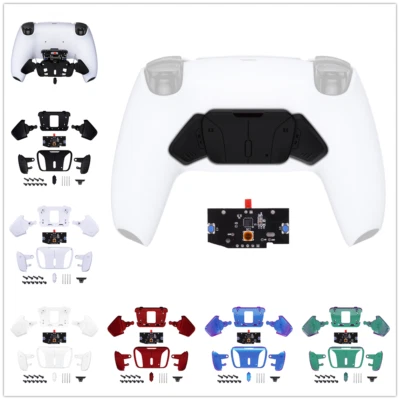EXTREMERATE Back Buttons Shell & Remap PCB Board Turn RISE to RISE4 Kit for PS5 Controller