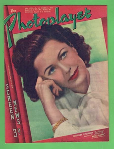 #T18.  PHOTOPLAYER MOVIE SCREEN NEWS MAG. 2/3/1946, GERALDINE FITZGERALD   COVER - Picture 1 of 3