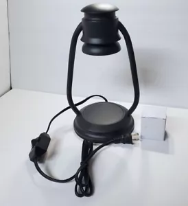Electric Flameless WAX or CANDLE WARMER Intertek 3162944 Black Hurricane Lantern - Picture 1 of 10