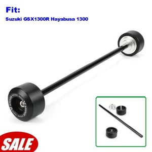 For Suzuki GSX1300R Hayabusa 1300 Rear Wheel Axle Spindle Swingarm Slider Guard - Picture 1 of 10