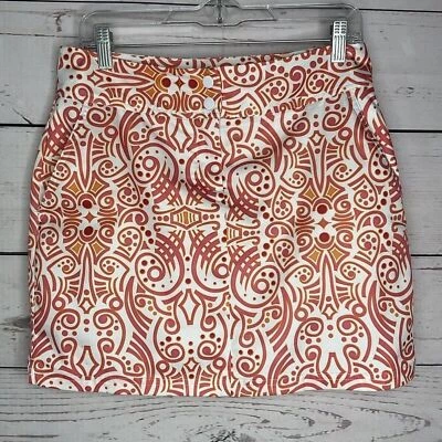 Adidas Climacool Mujer Rosa/Naranja Bolsillos Elásticos Falda Deportiva Talla 4 Foto 1 de 4