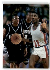 96-97 Collector's Edge Time Warp Gold #TW6 Allen Iverson/Isiah Thomas  /1000