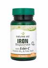 Iron Bisglycinate with Ester C, Vitamin B12, Folic Acid 90 Tabs-5 Pack