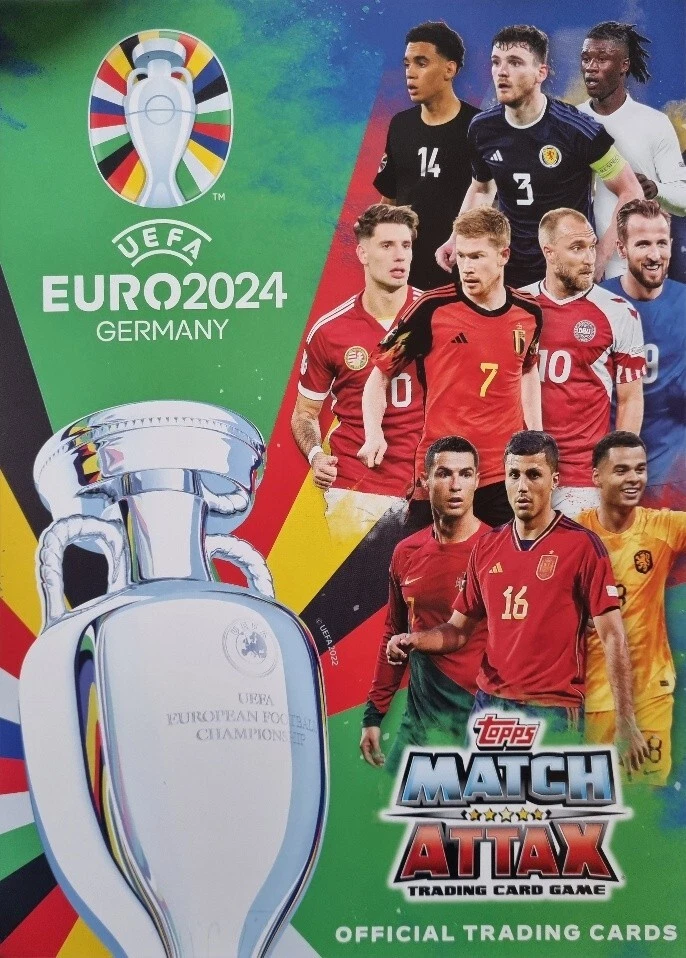 Topps Match Attax Euro 2024 leere Sammelmappe Binder  Book - Bild 1 von 1