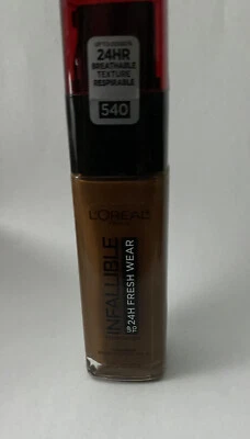 L'OREAL INFALLIBLE 24HR FRESH WEAR FOUNDATION #540 EXP: 10/20 - Image 1 of 2
