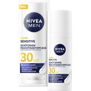 NIVEA MEN Sensitive Schützende Feuchtigkeitspflege 50ml, LSF 30 - Bild 1 von 8