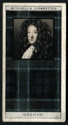 Tobacco Card, Mitchell, CLAN TARTANS, Scotland, 1st Series, 1927, Graham, #13 - Image 1 of 2