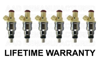  Juego de 6 inyectores de combustible originales Nikki INP-010 OEM para Dodge 3,0 L Foto 1 de 2