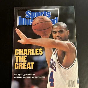 Charles Barkley The Great Philadelphia 76ers Sports Illustrated 12/12/88! - Picture 1 of 11