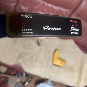 SCOTTY CAMERON CIRCA62 No.3 350G 34in Putter RH With Head Cover F/S - Picture 1 of 10