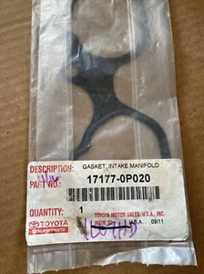 OEM NEW Lexus Toyota Intake Manifold Gasket 17177-0P020 - Bild 1 von 2