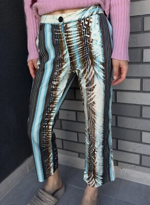 Pantalones Capri Clase Roberto Cavalli Mujer Multicolor I-44 / US-10 Foto 1 de 4