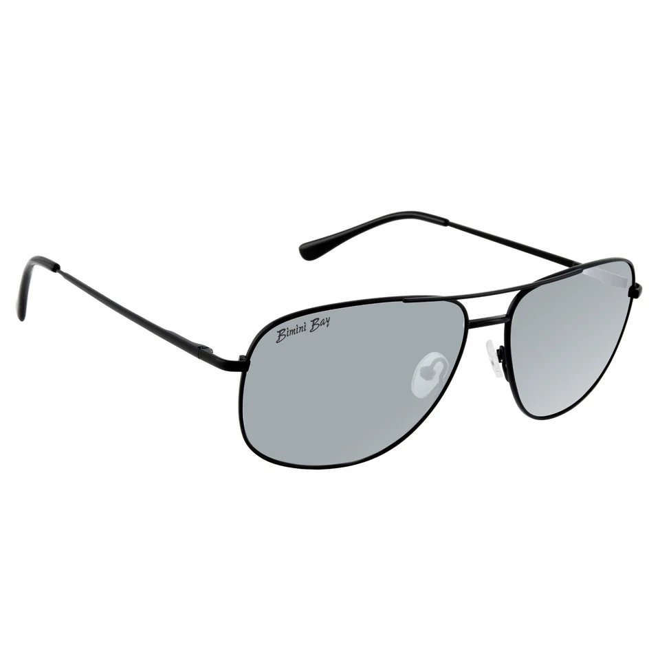 Gafas de sol polarizadas Bimini Bay AVII-B-1SS lentes de humo estilo aviador gafas de sol Foto 1 de 3