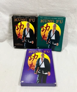 Kung Fu Seasons 1 Through 3 DVD Sets Complete Series David Carradine - Picture 1 of 6