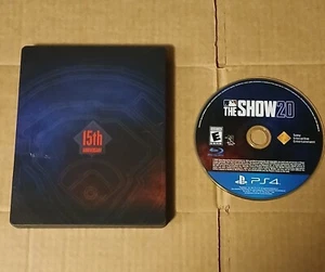 MLB the Show 20 15th Anniversary Steel Book Case CIB No Manual PS4 - Picture 1 of 3