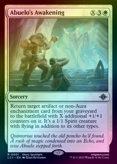 Abuelo's Awakening (Foil) (LCI) The Lost Caverns of Ixalan - MTG - NM - Image 1 of 1