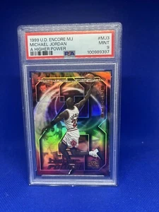 1999 UD Encore MJ A Higher Power #MJ3 Michael Jordan Bulls HOF PSA 9 MINT - Picture 1 of 2