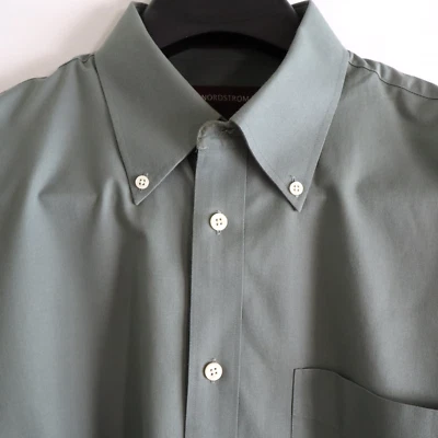 Mens Nordstrom Button Down Shirt - Short Sleeve - Size L - Image 1 of 4
