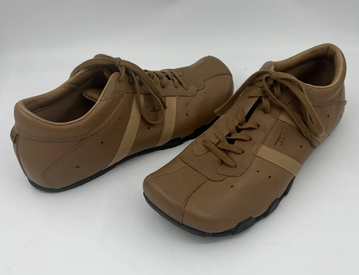 Diesel Leather Upper Brown Casual Shoes for Men for sale | eBay