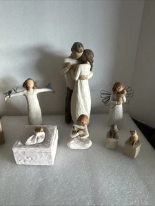 Willow Tree Lot of 7 Figurines includes & trinket box - Picture 1 of 21